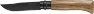 Opinel N°08 Black, Black Oak, 8.5