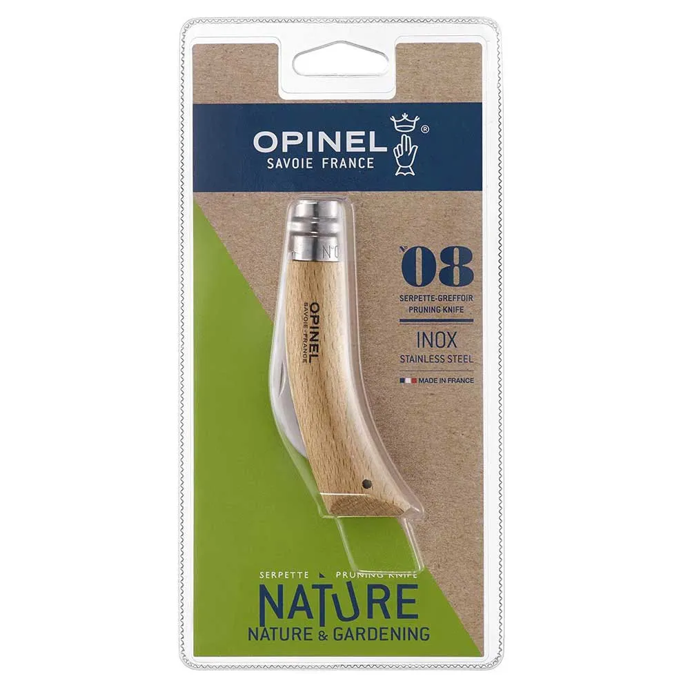 Opinel Nº08 Pruning Pocket Fällkniv, Wood, 8cm