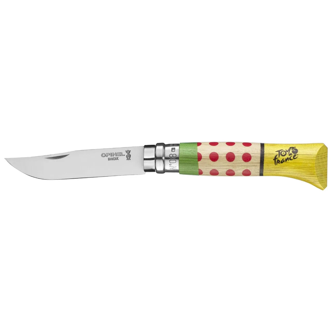 Opinel N°08 Tour De France Kniv Opinel N°08 Tour De France Kniv