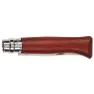 Opinel No 08 Padouk Wood Fällkniv, Silver, One Size