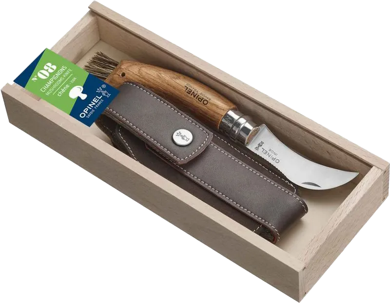 Opinel Pencil case No08 + sheath Oak Wood, 8