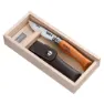 Opinel Wooden Gift Box Nº8+sheath Fällkniv, Natural, 8.5cm