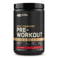 Optimum Nutrition Gold Standard Pre-workout Advanced Monohydrate Kreatinpulver Fruktpunch 420g
