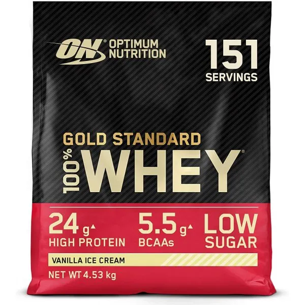 Optimum Nutrition Gold Std 100% Vassleprotein Dubbel Choklad 4500g Optimum Nutrition Gold Std 100% Vassleprotein Dubbel Choklad 4500g