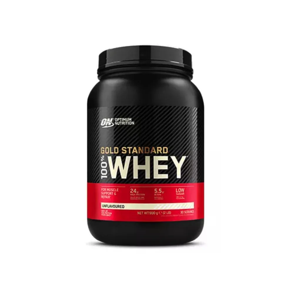 Optimum Nutrition Gold Std 100% Vassleprotein Neutral Smak 907g, One size