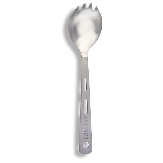 Optimus Spork, Titanium, One Size