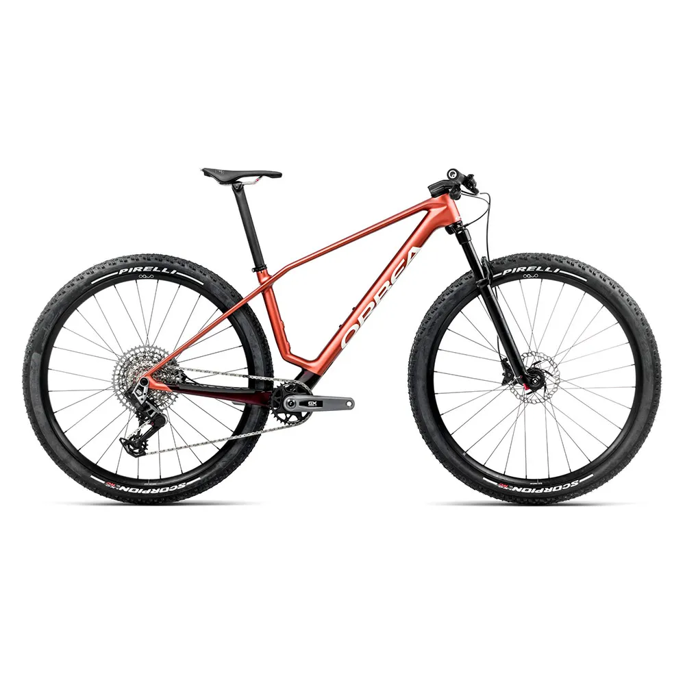 Orbea Alma M-pro 29´´ Gx Eagle Axs 2025 Mtb Cykel, Mars red matt / metallic burgundy red gloss, M Orbea Alma M-pro 29´´ Gx Eagle Axs 2025 Mtb Cykel, Mars red matt / metallic burgundy red gloss, M