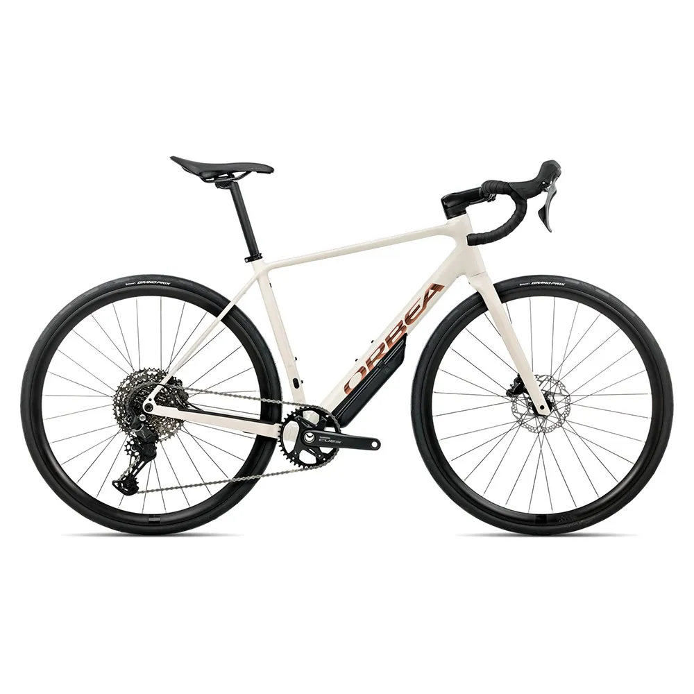 Orbea Avant H45 1x Cues U6000 Gs Shadow 2026 Racercykel, Ivory white / bronze gloss