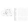 Orbea Avant H45 1x Cues U6000 Gs Shadow 2026 Racercykel, Ivory white / bronze gloss