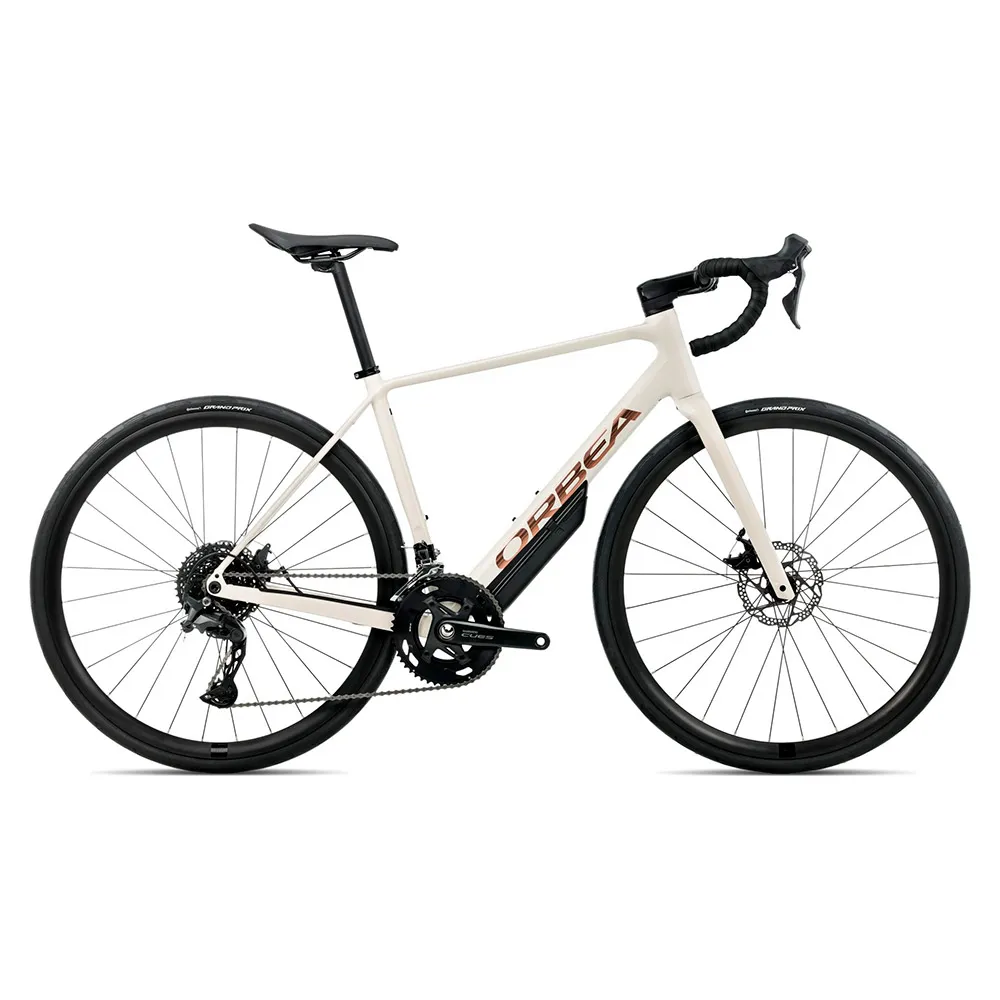 Orbea Avant H50 Cues U6020 Sgs Shadow 2026 Racercykel, Ivory white / bronze gloss