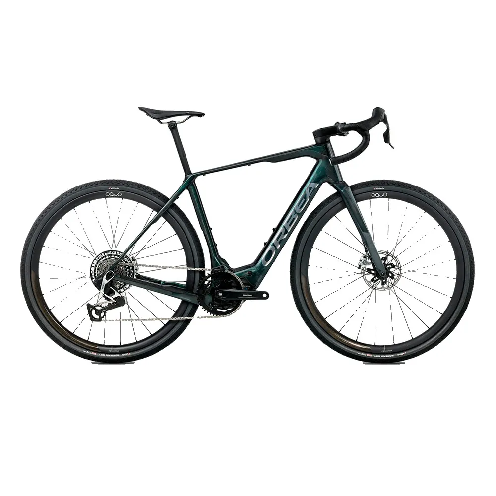 Orbea Denna M11e Red Xplr Axs 13s 2026 Elcykel Gravel, Escape green gloss / foggy matt, M, 420Wh Orbea Denna M11e Red Xplr Axs 13s 2026 Elcykel Gravel, Escape green gloss / foggy matt, M, 420Wh