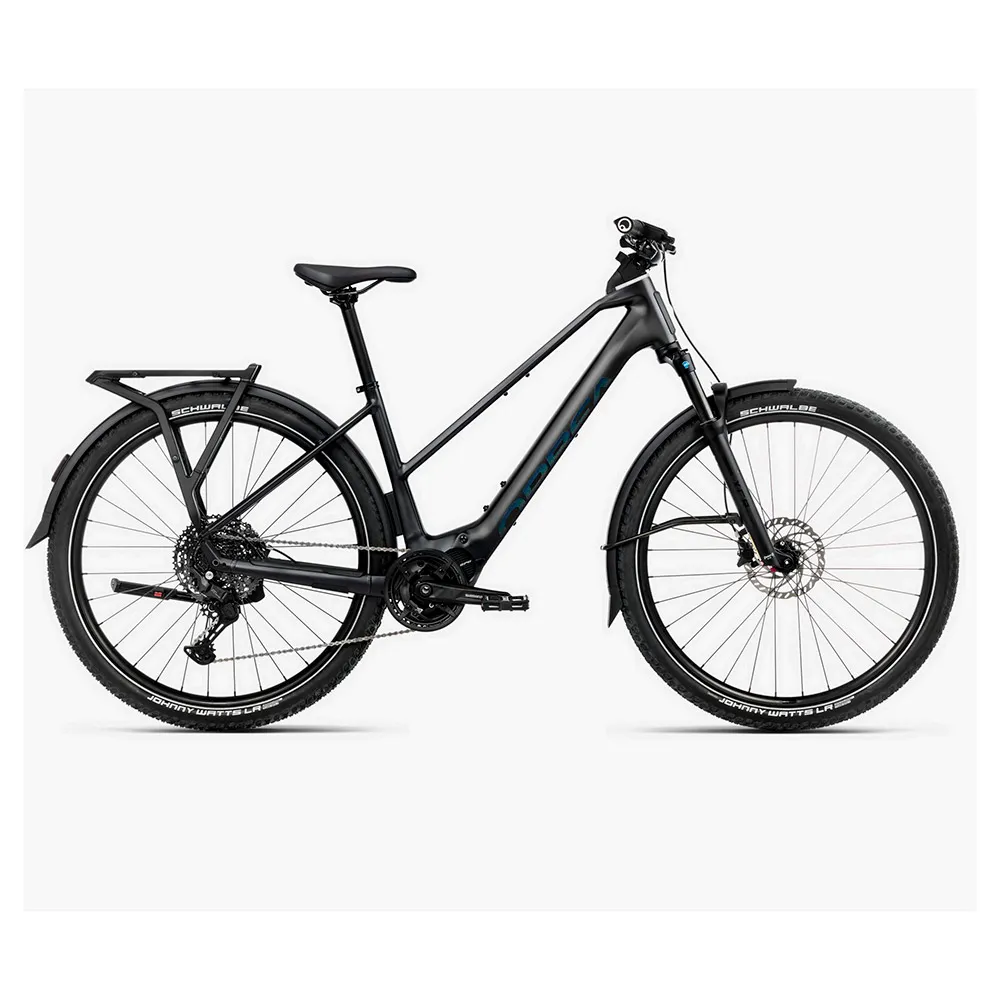 Orbea Kemen Adv 20 Mid Cues U6000 Gs Shadow 2026 Elcykel, Diamond black matt / gloss, S, 630Wh