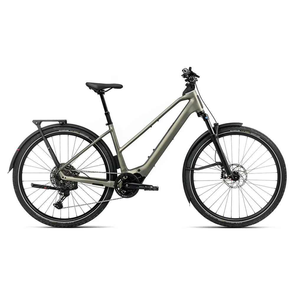 Orbea Kemen Tour 10 Mid 28mph 29´´ Cues U6000 Gs Shadow 2025 Elcykel, Spaceship green matt, S, 630Wh Orbea Kemen Tour 10 Mid 28mph 29´´ Cues U6000 Gs Shadow 2025 Elcykel, Spaceship green matt, S, 630Wh