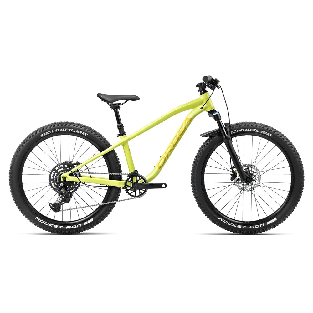 Orbea Laufey 24´´ H20 Cues U4000 Gs Shadow 2024 Cykel, Spicy lime / corn yellow gloss, One Size Orbea Laufey 24´´ H20 Cues U4000 Gs Shadow 2024 Cykel, Spicy lime / corn yellow gloss, One Size