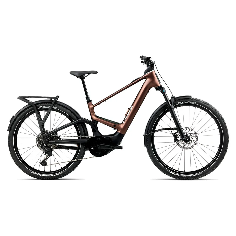 Orbea Muga 30 Cues U6000 Gs Shadow 2026 Elcykel, Metallic rust / diamond black matt, M, 600Wh