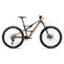 Metallic cinnamon matt / black gloss