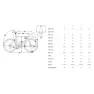 Orbea Ordu M20iltd Ultegra Di2 R8150 2026 Racercykel, Halo silver / tanzanite carbon view / orange cloud gloss