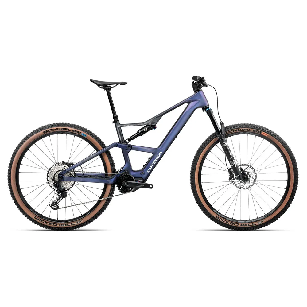 Orbea Rise Sl M20 20mph 29´´ Slx M7100 Sgs Shadow Plus 2025 Elcykel Mtb, Tanzanite carbon view / carbon raw matt, XL, 630Wh Orbea Rise Sl M20 20mph 29´´ Slx M7100 Sgs Shadow Plus 2025 Elcykel Mtb, Tanzanite carbon view / carbon raw matt, XL, 630Wh