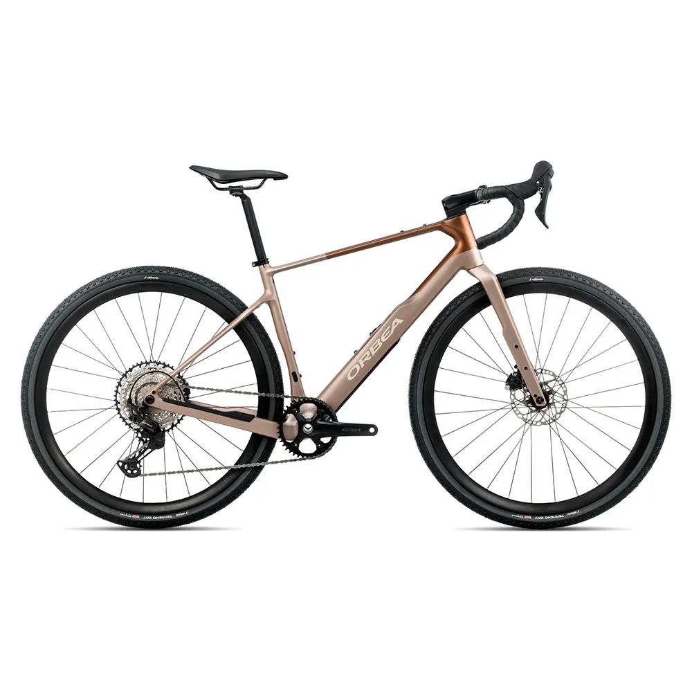 Orbea Terra M30team 1x Grx Rx822 Sgs 2026 Gravelcykel, Nickel / met cinnamon matt