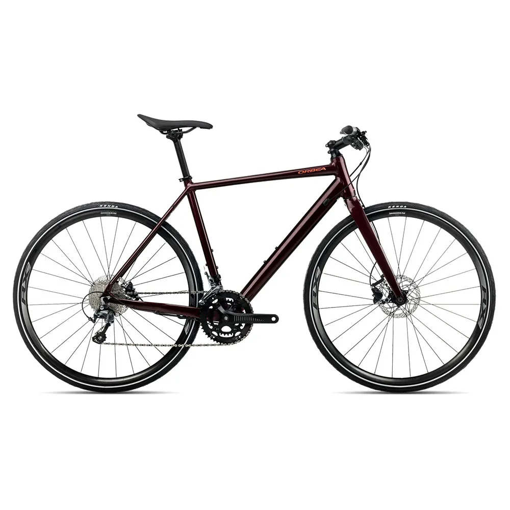 Orbea Vector 10 700c Tiagra 4700 Gs 2025 Cykel, Metallic burgundy red gloss, XS