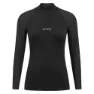 ORCA Tango Thermal Kvinnors Långärmad Rashguard unisex, Black, M