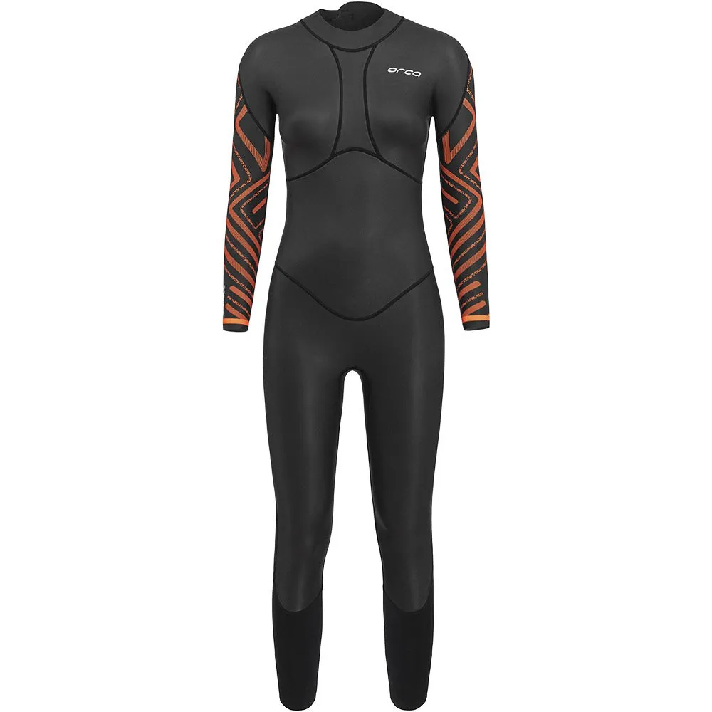 ORCA Vitalis Breast Stroke Våtdräkt I Neopren Med Långa ärmar För Kvinnor unisex, Black, XS