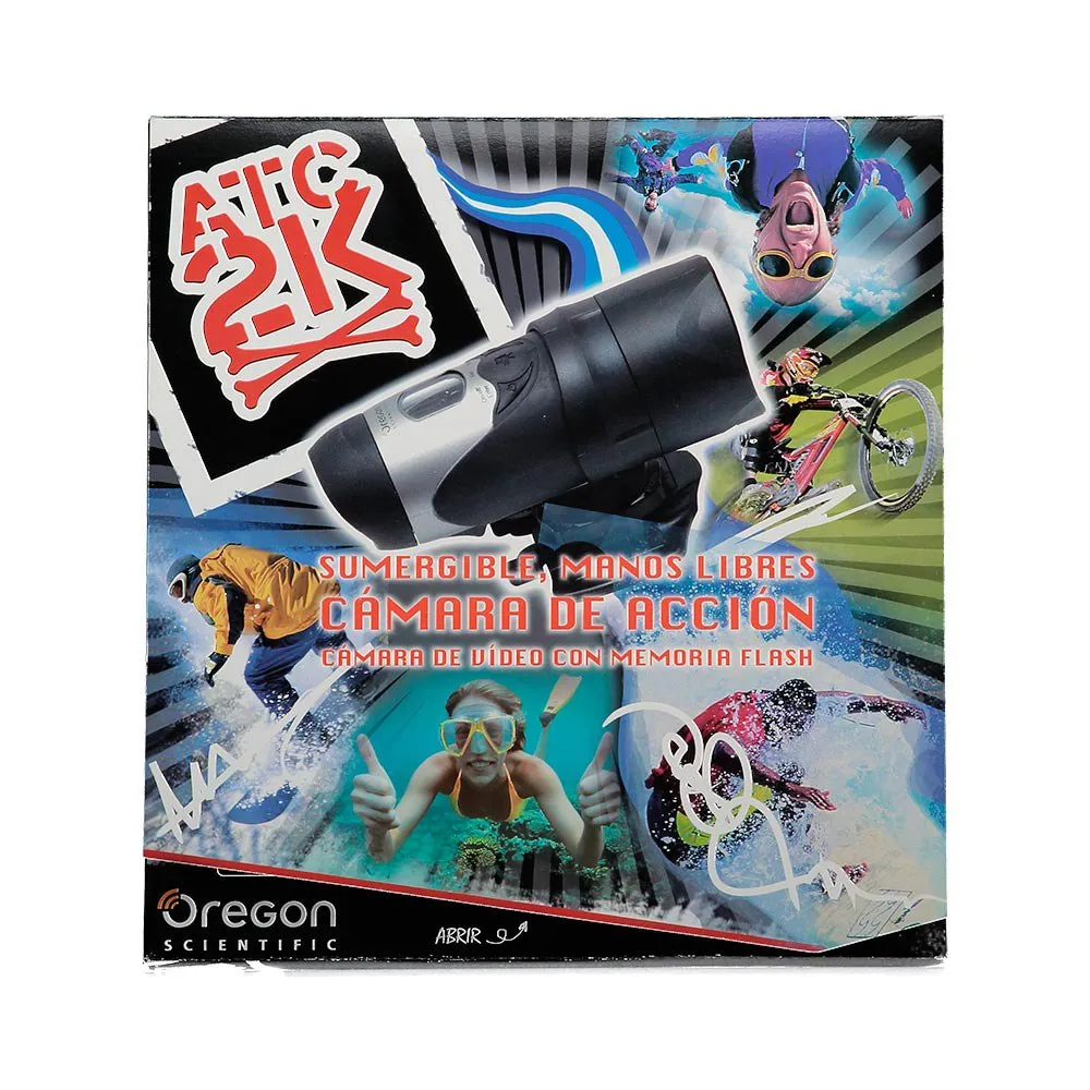 Oregon Scientific At18g Actionkamera, Black, One Size