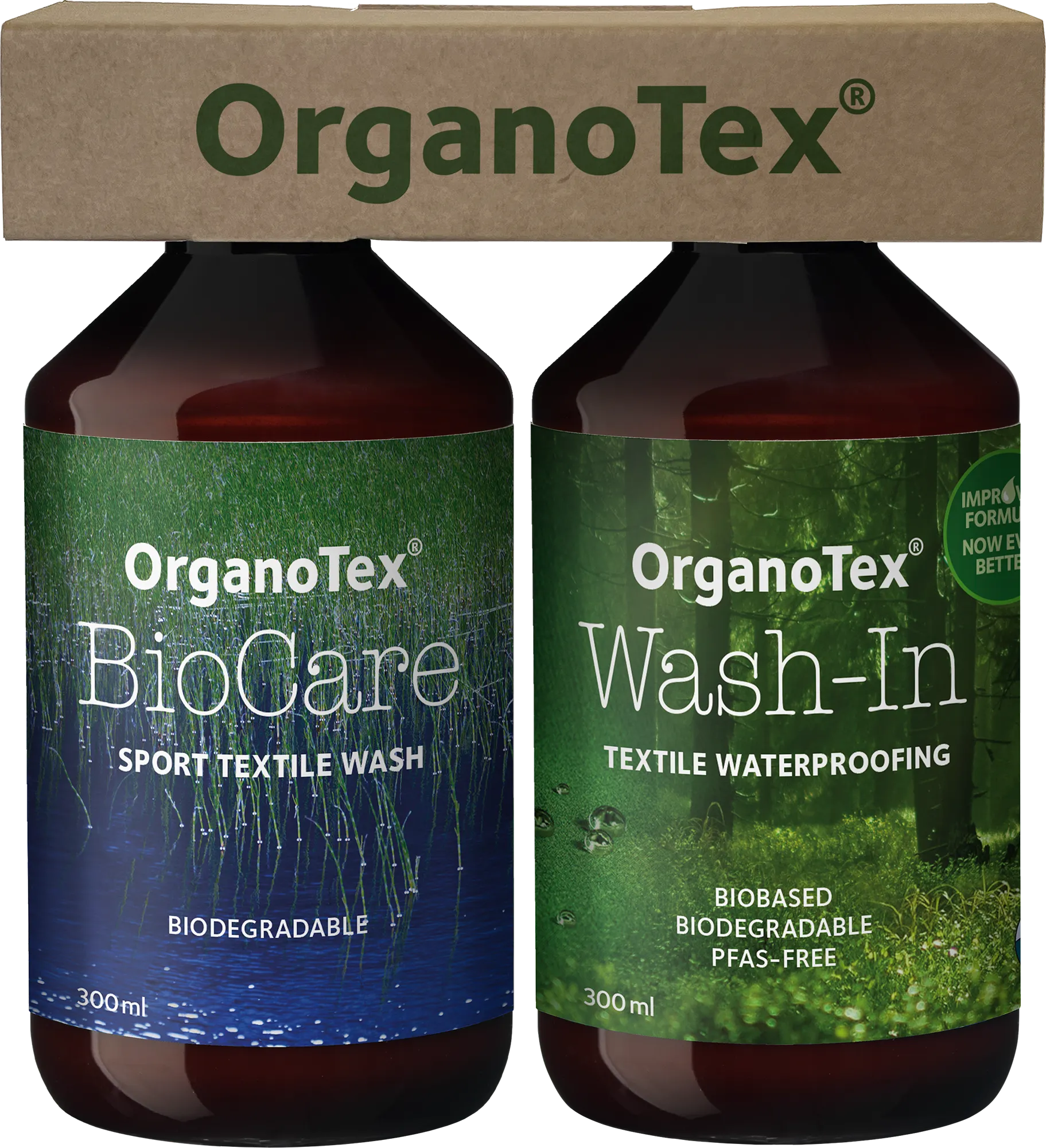 OrganoTex GarmentCare Kit BioCare and Wash-In, Nocolour, 300ml OrganoTex GarmentCare Kit BioCare and Wash-In, Nocolour, 300ml
