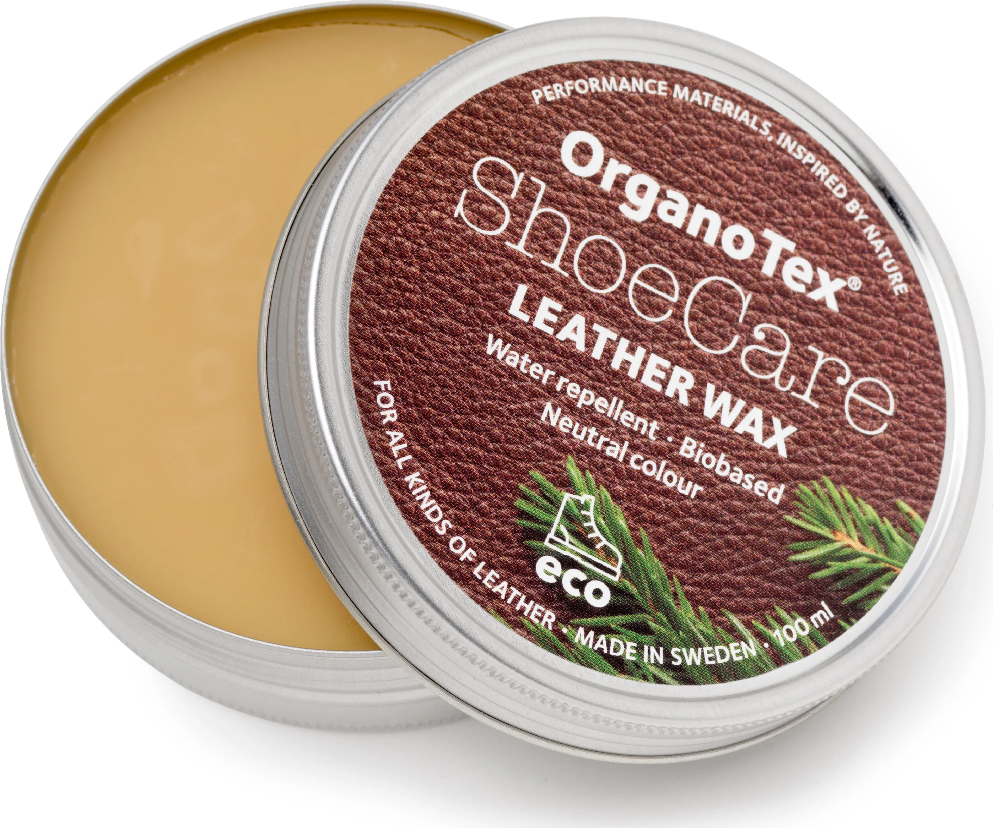 OrganoTex ShoeCare Leather Wax, No colour OrganoTex ShoeCare Leather Wax, No colour