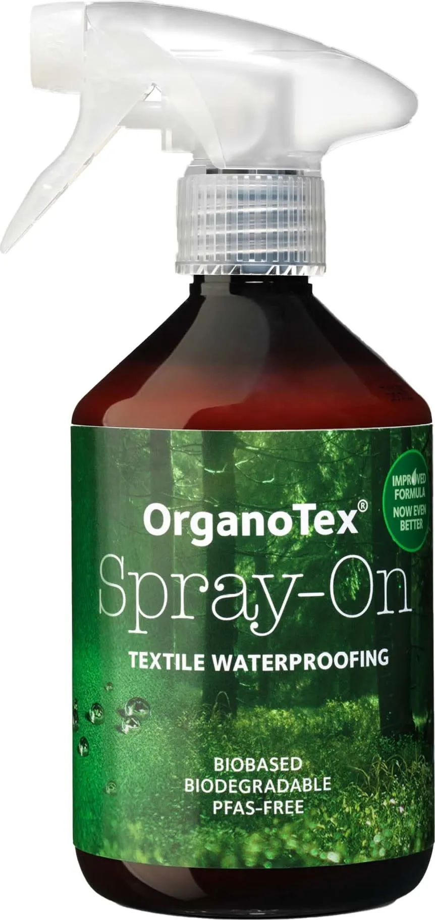 OrganoTex Spray-On Textile Waterproofing, Nocolour, 500ml OrganoTex Spray-On Textile Waterproofing, Nocolour, 500ml