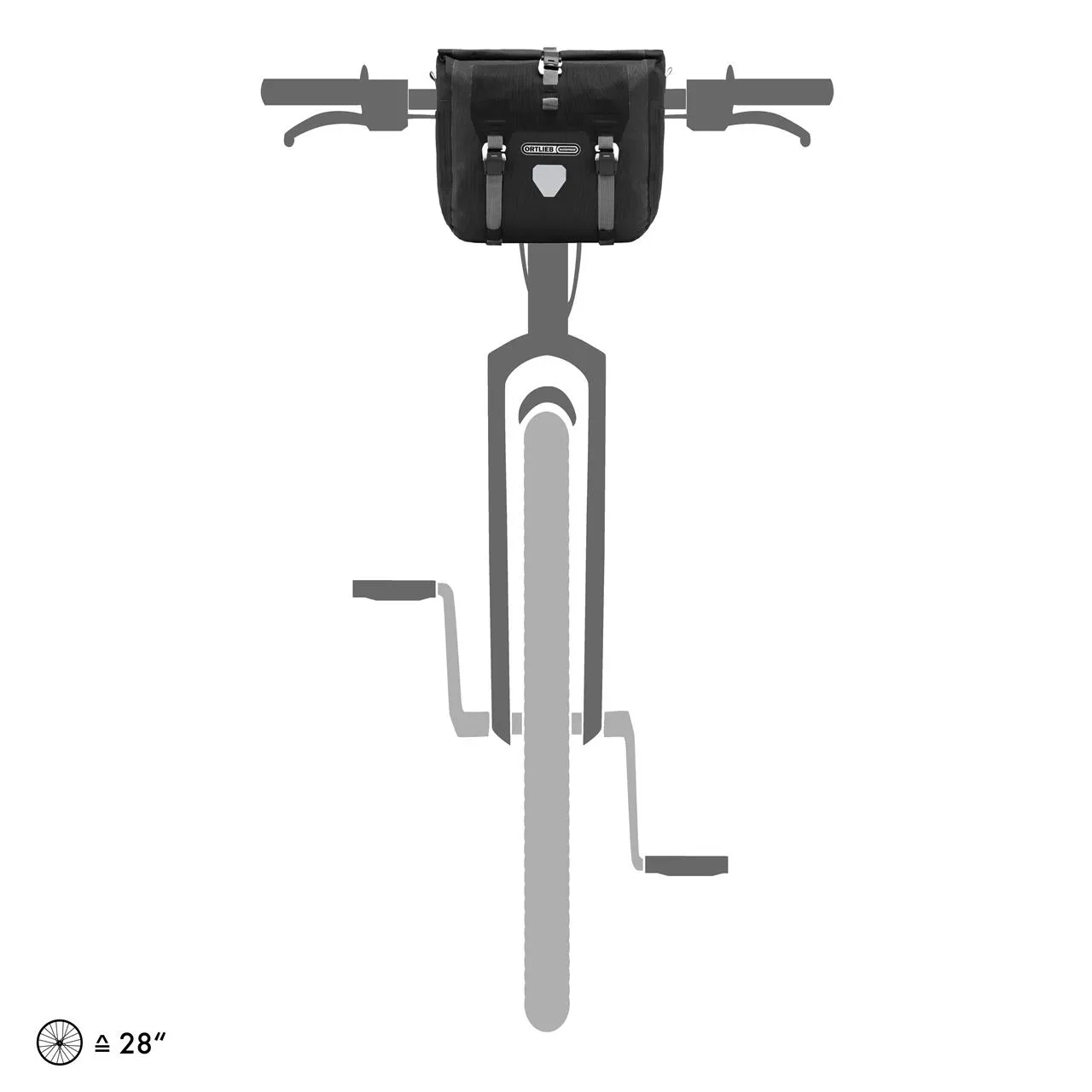 Ortlieb Handlebar-Pack Plus QR Styrväska Ortlieb Handlebar-Pack Plus QR Styrväska