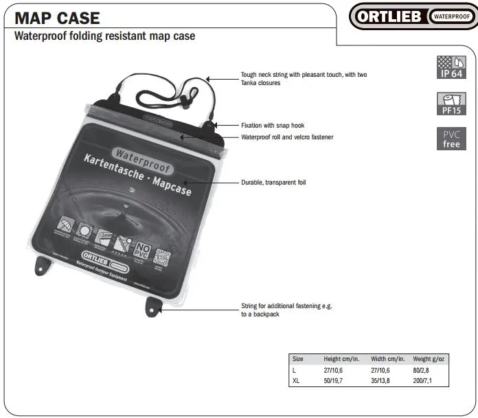 Ortlieb Kartmapp