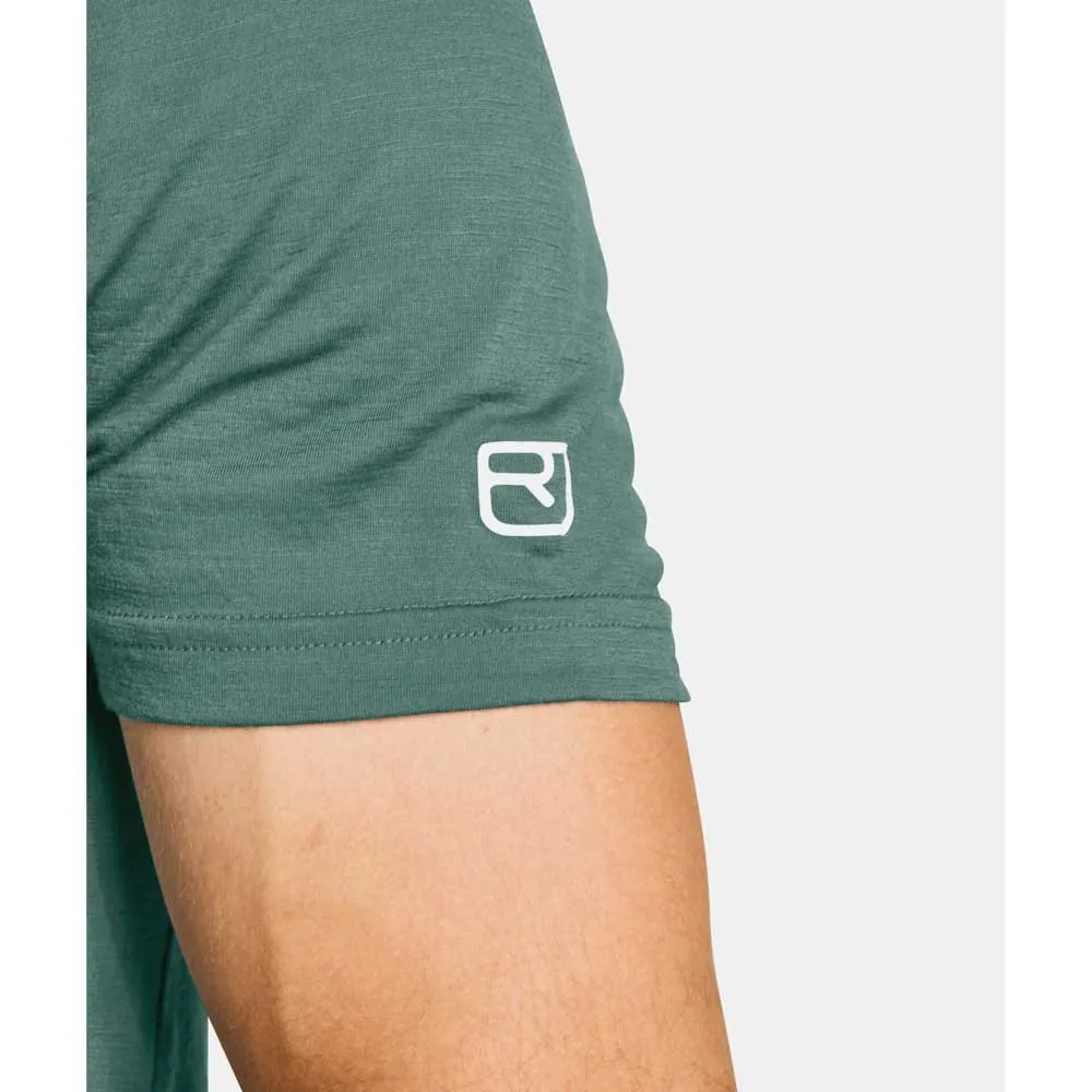 Ortovox 120 Cool Tec Mountain Duo T-shirt Med Korta ärmar, Arctic grey
