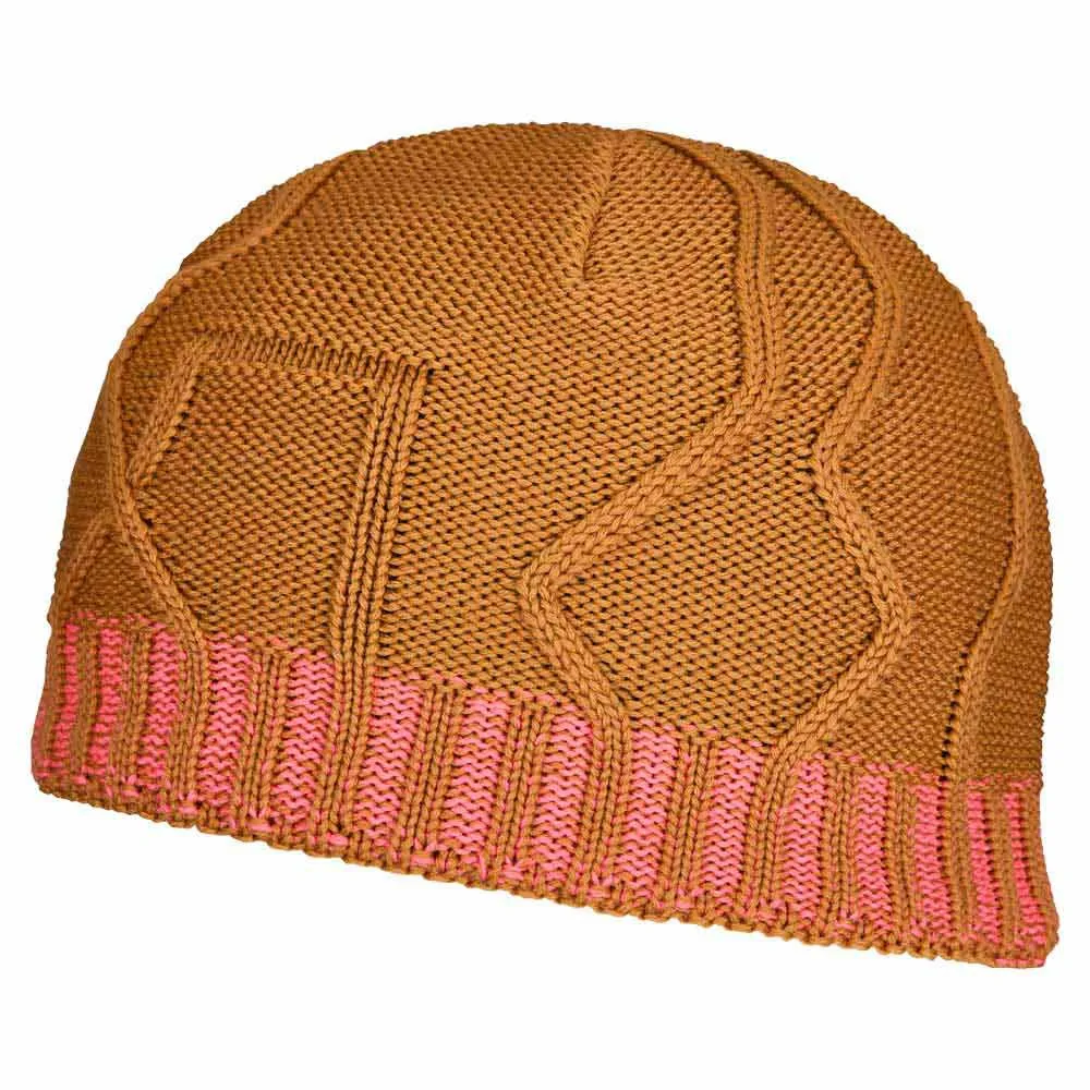 Ortovox Merino Tangram Knit Mössa, Sly fox