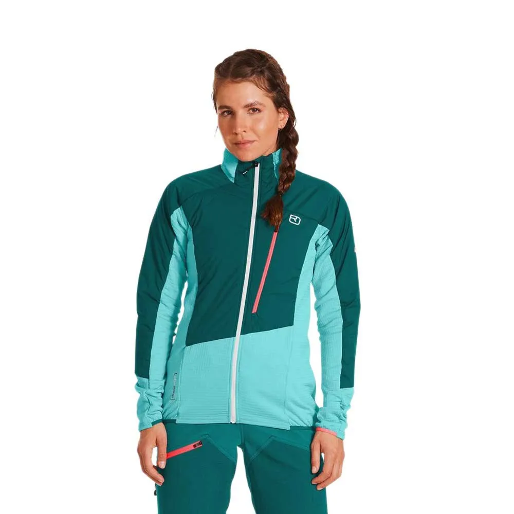 Ortovox Westalpen Swisswool Hybrid Fleece, Pacific green Ortovox Westalpen Swisswool Hybrid Fleece, Pacific green