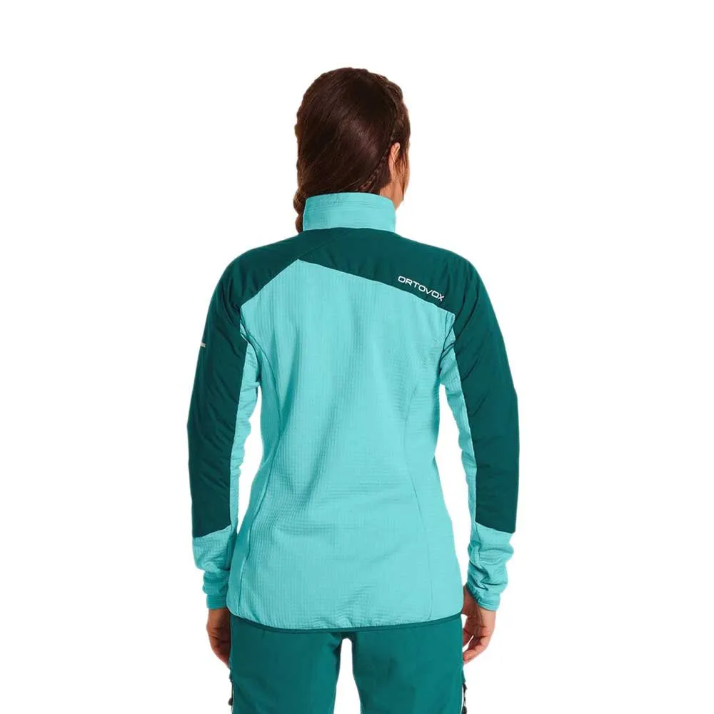 Ortovox Westalpen Swisswool Hybrid Fleece, Pacific green Ortovox Westalpen Swisswool Hybrid Fleece, Pacific green