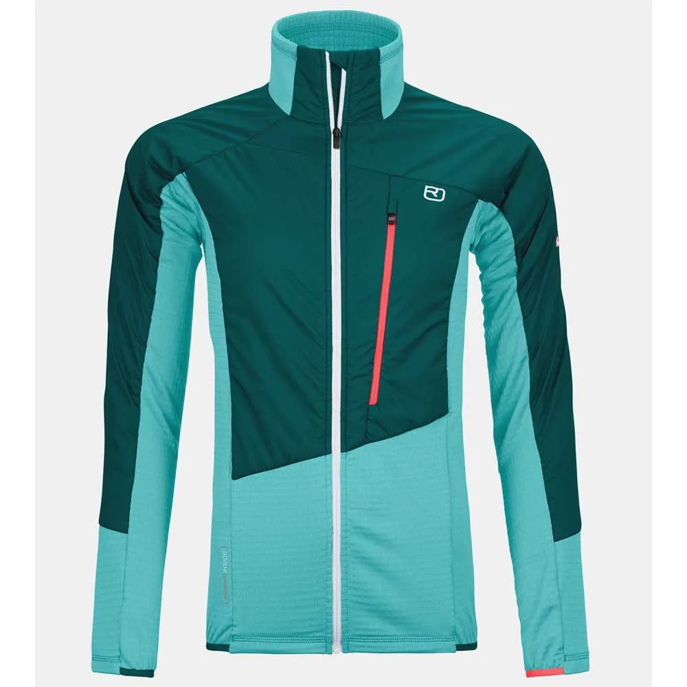 Ortovox Westalpen Swisswool Hybrid Fleece, Pacific green Ortovox Westalpen Swisswool Hybrid Fleece, Pacific green