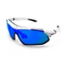 White / blue