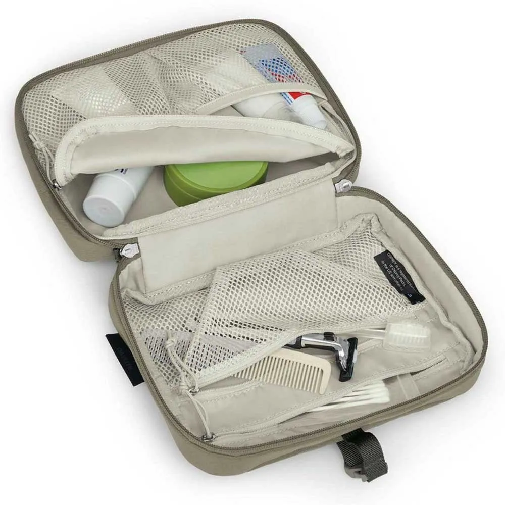 Osprey Daylite Hanging Toiletry Toalettväska, Concrete tan Osprey Daylite Hanging Toiletry Toalettväska, Concrete tan
