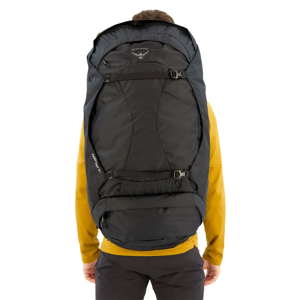 Osprey Farpoint 80l Ryggsäck, Black Osprey Farpoint 80l Ryggsäck, Black