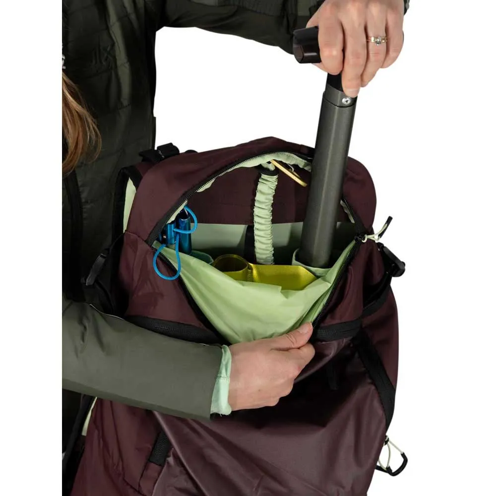 Osprey Firn 18l Ryggsäck, Elderberry purple / peppermint green