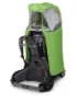 Osprey Poco Child Carrier Raincover, Limon green, One Size