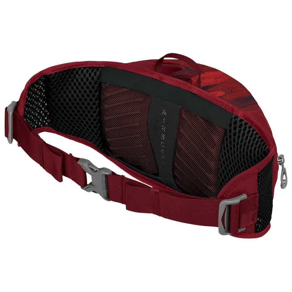 Osprey Savu 2l Midjeväska, Claret red, One Size Osprey Savu 2l Midjeväska, Claret red, One Size