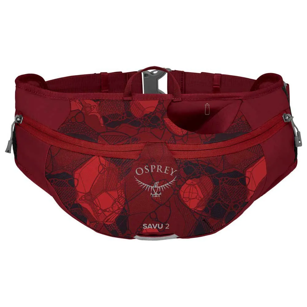 Osprey Savu 2l Midjeväska, Claret red, One Size Osprey Savu 2l Midjeväska, Claret red, One Size