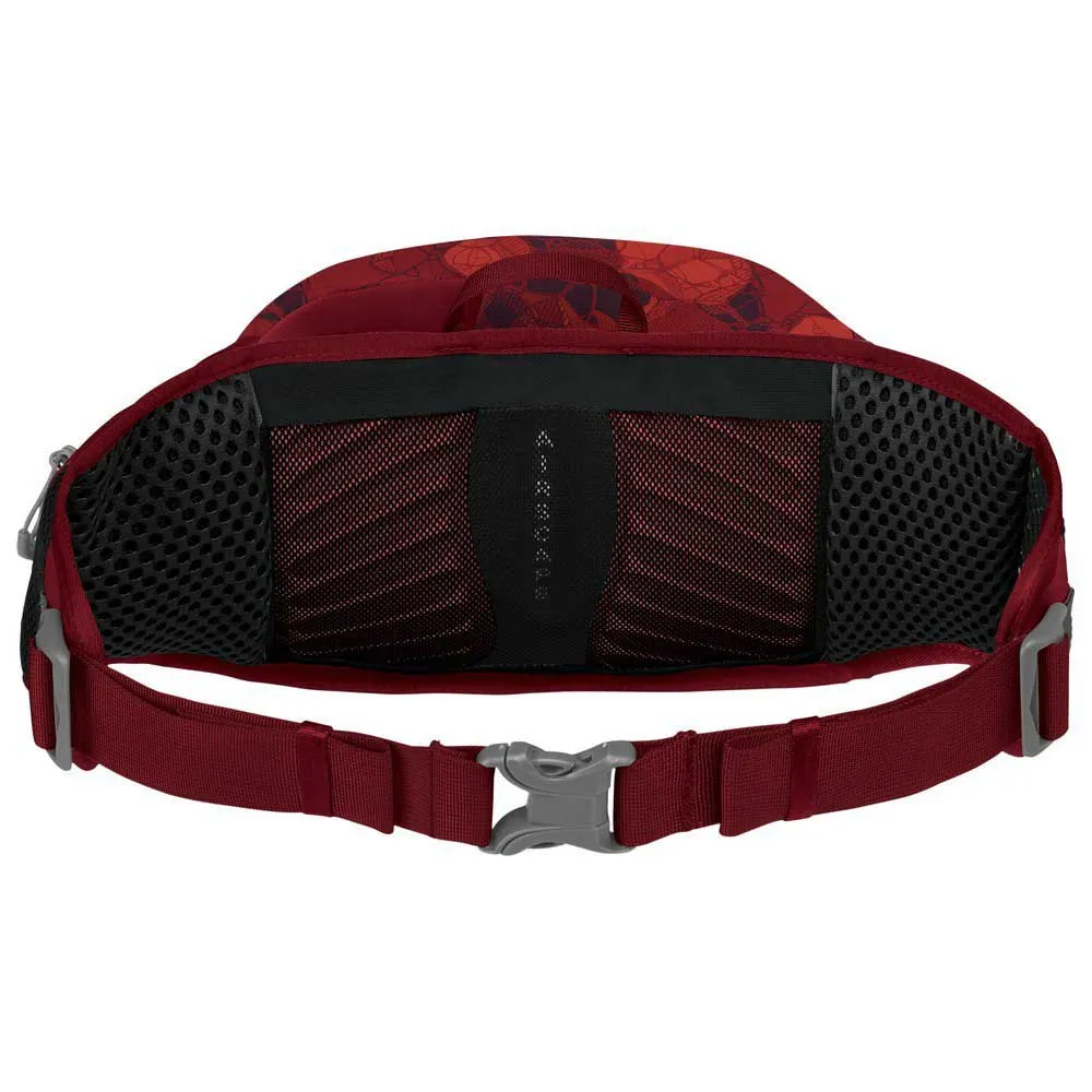 Osprey Savu 2l Midjeväska, Claret red, One Size Osprey Savu 2l Midjeväska, Claret red, One Size