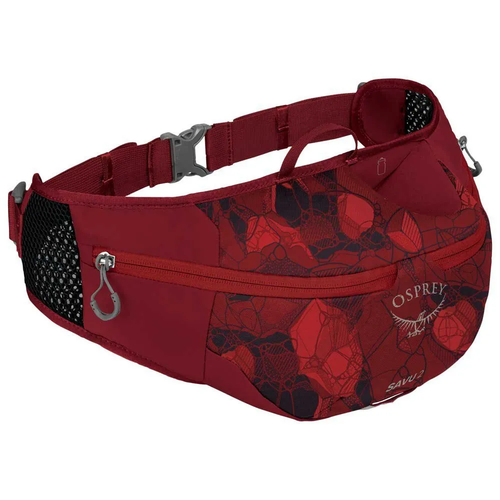 Osprey Savu 2l Midjeväska, Claret red, One Size Osprey Savu 2l Midjeväska, Claret red, One Size