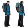 Osprey Soelden 45l Ryggsäck, Cascade blue / raven black