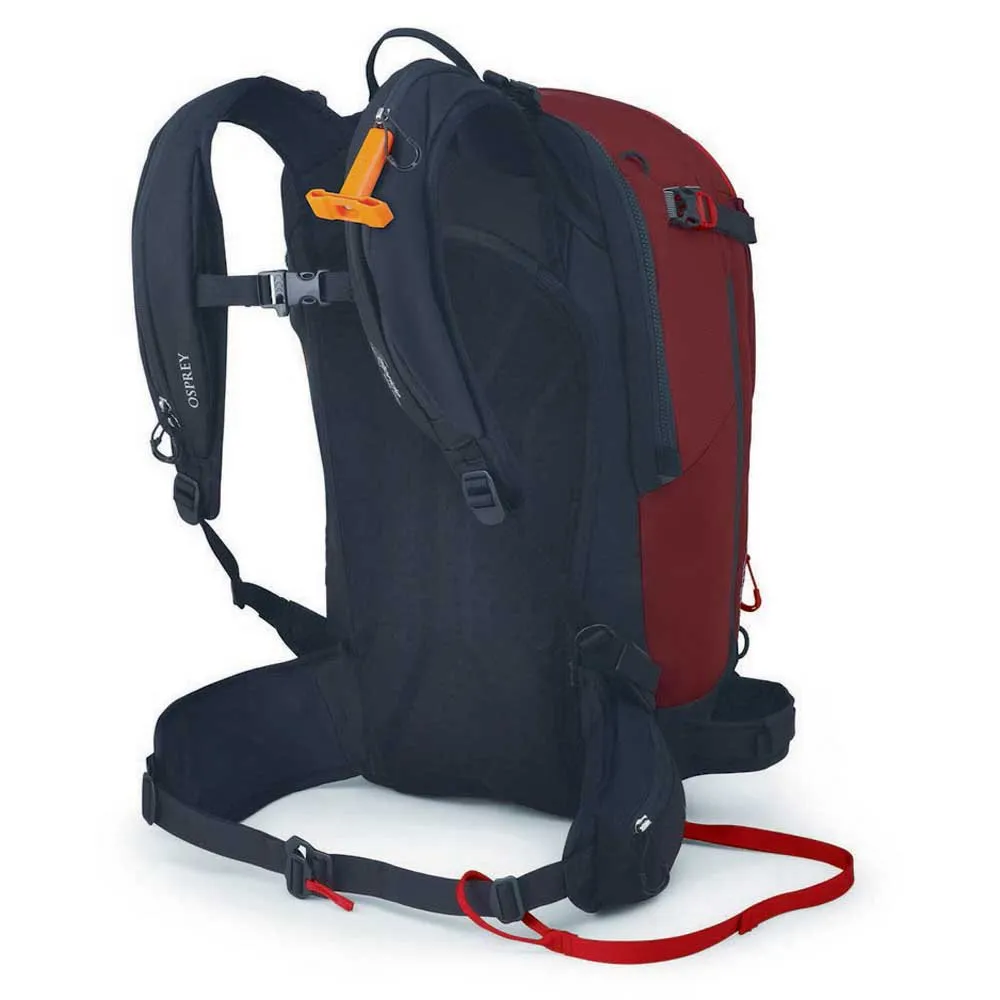 Osprey Soelden Pro E2 Airbag 32l Ryggsäck, Red mountain