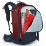 Osprey Soelden Pro E2 Airbag 32l Ryggsäck, Red mountain