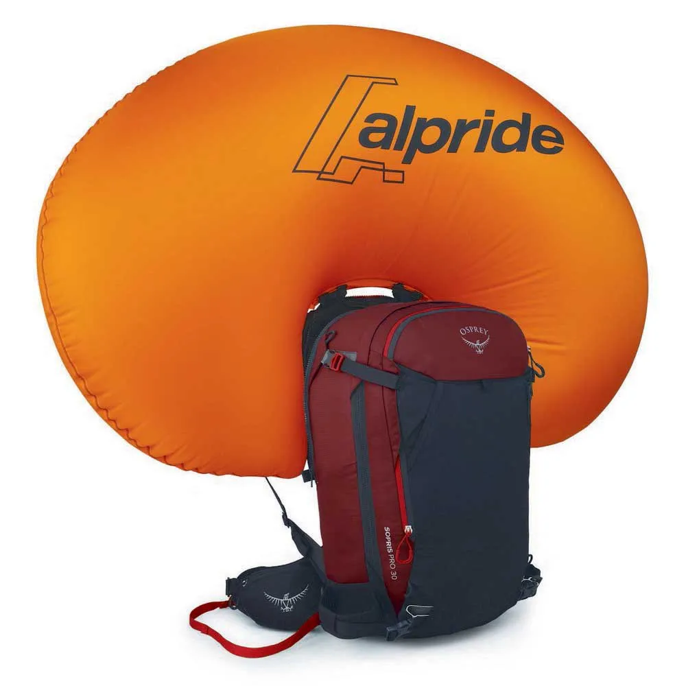 Osprey Sopris Pro E2 Airbag 30l Ryggsäck, Red mountain